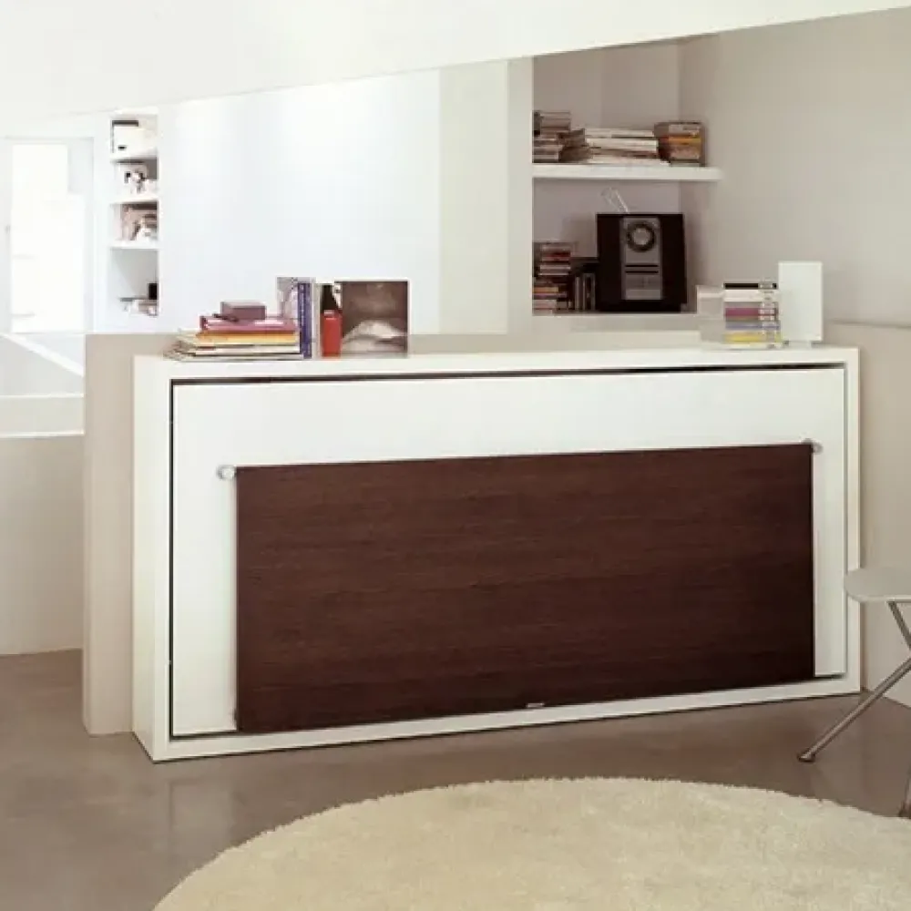 New Letto moderno a scomparsa Poppi desk 90 a prezzo scontato Letti