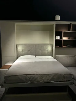 Clei Letto moderno a scomparsa Tango - divano angolo a prezzo scontato- Letti