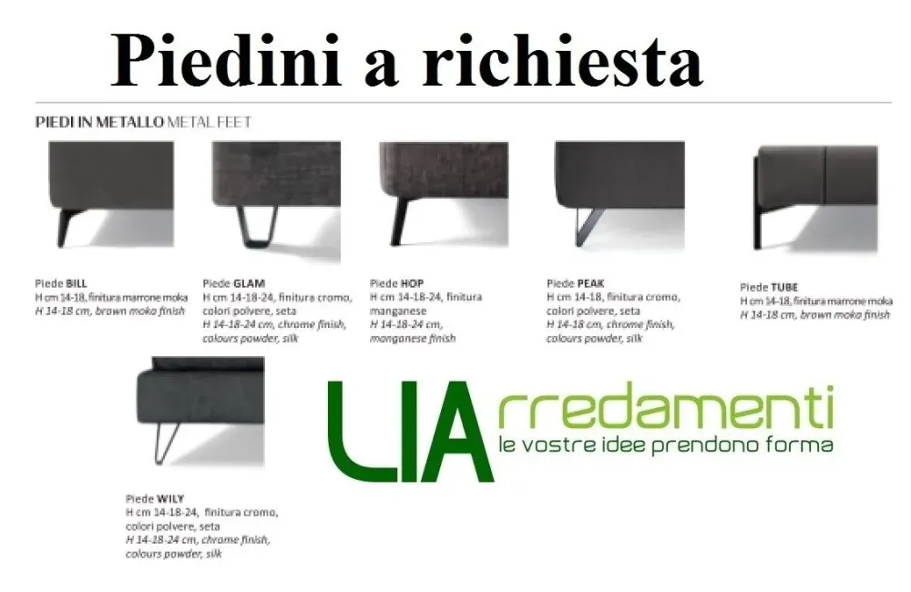 Samoa Letto moderno Arty compatto scontato 35%- Letti