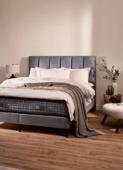 Letto moderno Baronet superb scontato 25%^Vispring