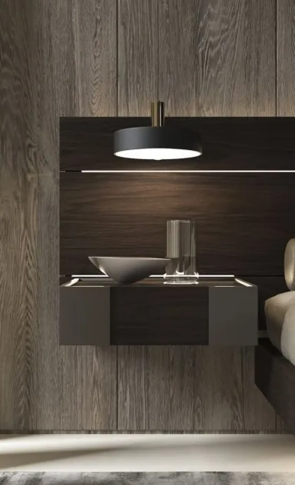 Favero Letto moderno Cartesio con uno sconto esclusivo- Letti