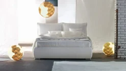 Artigianale Letto moderno con contenitore Beatrice,allison,camilla,justine a prezzo scontato- Letti