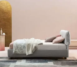 Best Letto moderno con contenitore Giselle a prezzo ribassato Letti