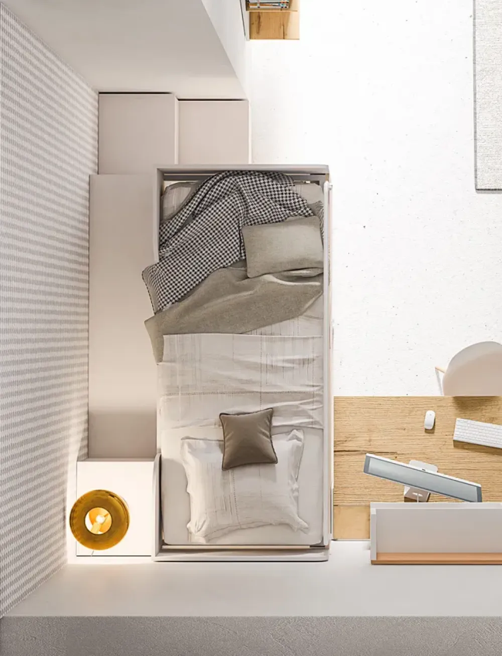 Collezione esclusiva Letto moderno con contenitore Container a prezzo scontato- Letti