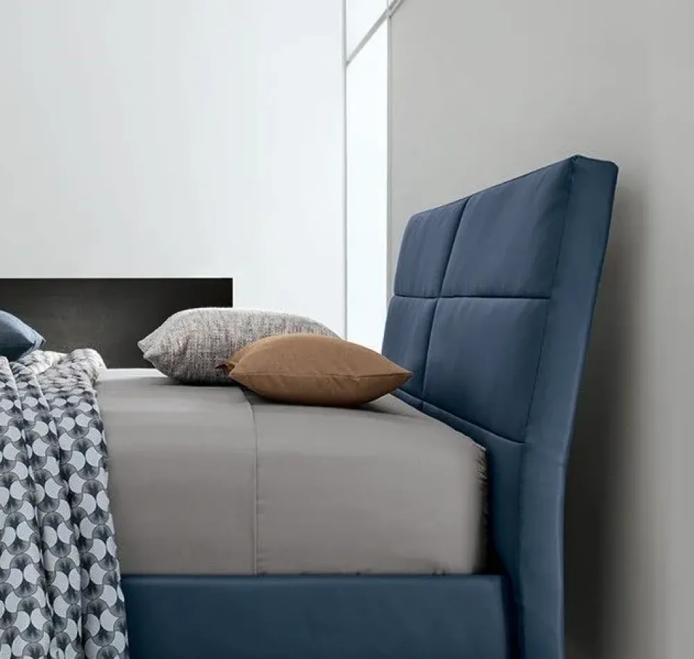 V&nice Letto moderno con contenitore Berry a prezzo scontato- Letti