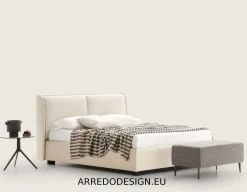Letto moderno con contenitore Windsor a prezzo scontato^Le Comfort New