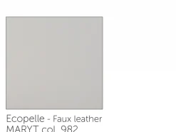 Outlet Letto moderno con contenitore Chiara ecopelle Stilfar a prezzo ribassato Letti