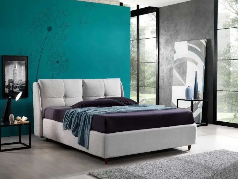 Hopplà Letto moderno con contenitore * capalbio a prezzo scontato- Letti