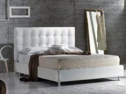 Hopplà Letto moderno con contenitore Diamante a prezzo ribassato- Letti