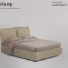 Letto moderno con contenitore Melany a prezzo scontato^Collezione esclusiva New