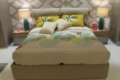 Letto moderno con contenitore New krissy a prezzo scontato^Collezione esclusiva Sale