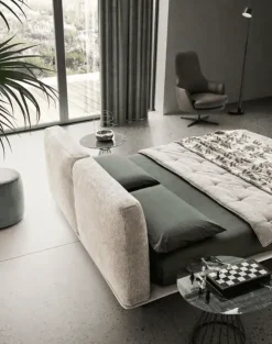 Discount Letto moderno con gambe Fenice a prezzo ribassato Letti