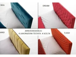 New Letto moderno con gambe Twist * a prezzo scontato Letti