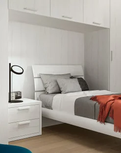 Letto moderno con gambe Teorema a prezzo scontato^Santalucia