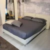 Discount Letto moderno con giroletto Flann air 2.0 a prezzo scontato Letti
