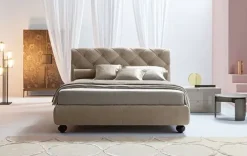 Twils Letto moderno con piedini Dorian a prezzo scontato- Letti