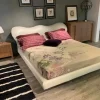 Letto moderno con piedini Marylin a prezzo ribassato^Flou Sale