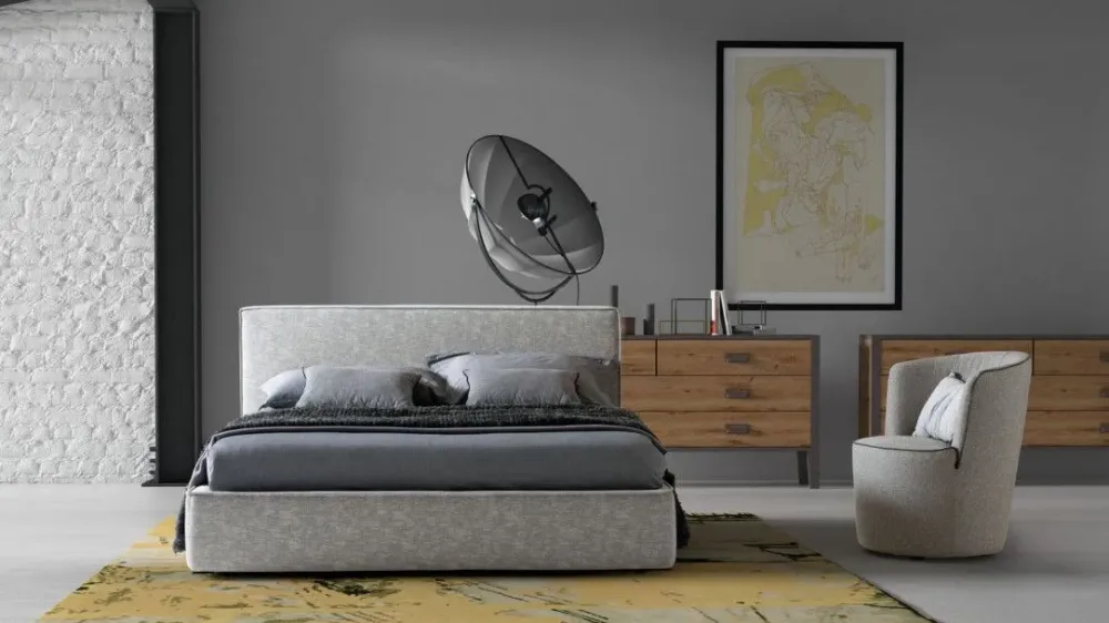 Outlet Letto moderno Inna con un ribasso esclusivo Letti