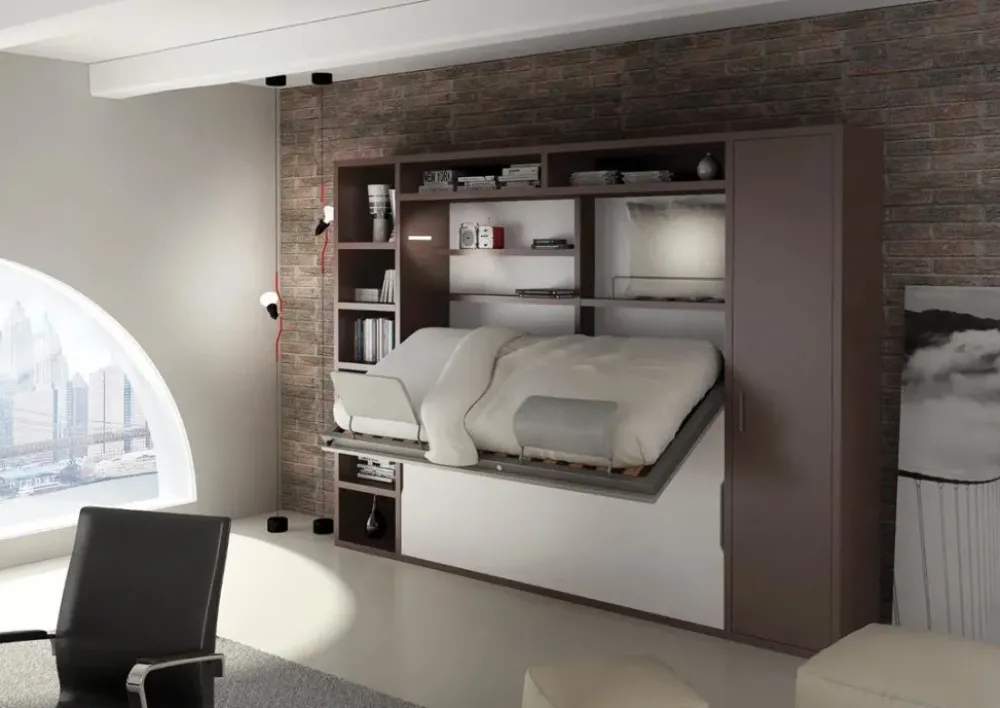 Artigianale Letto moderno Letto a scomparsa a castello step con un ribasso del 27%- Letti