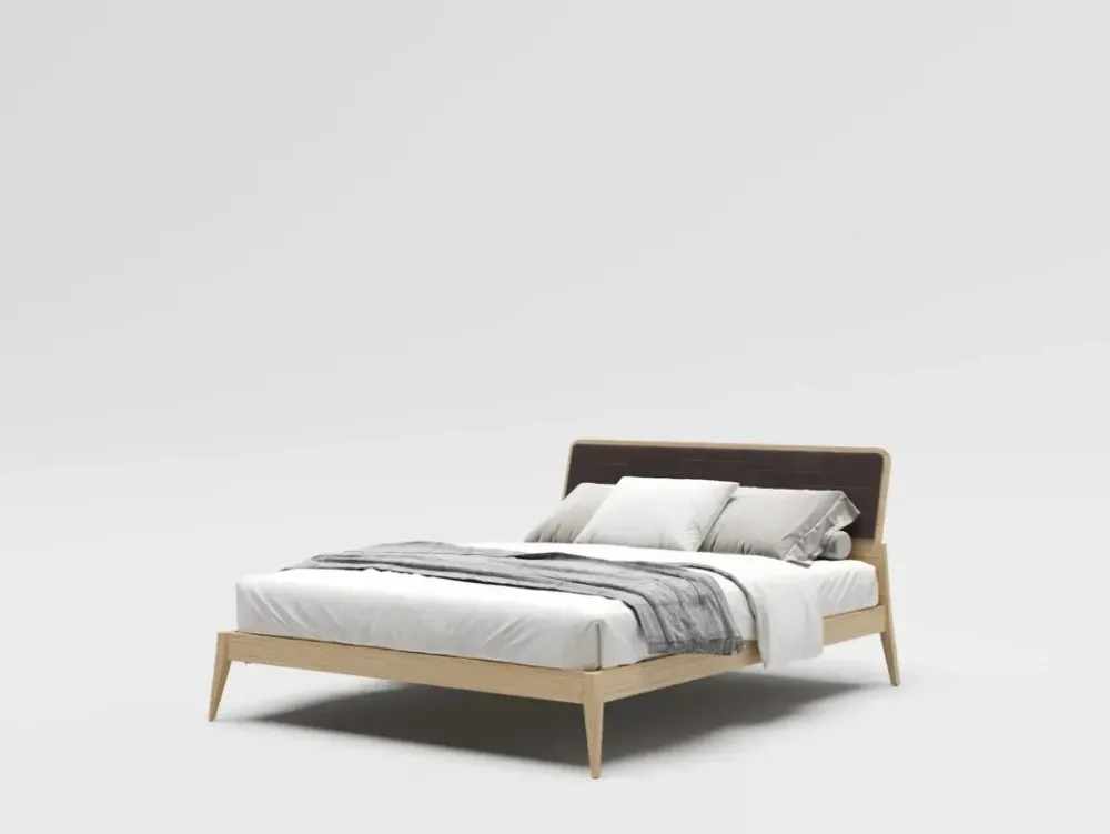Outlet Letto moderno Letto matrimoniale modello larissa scontato 40% Letti
