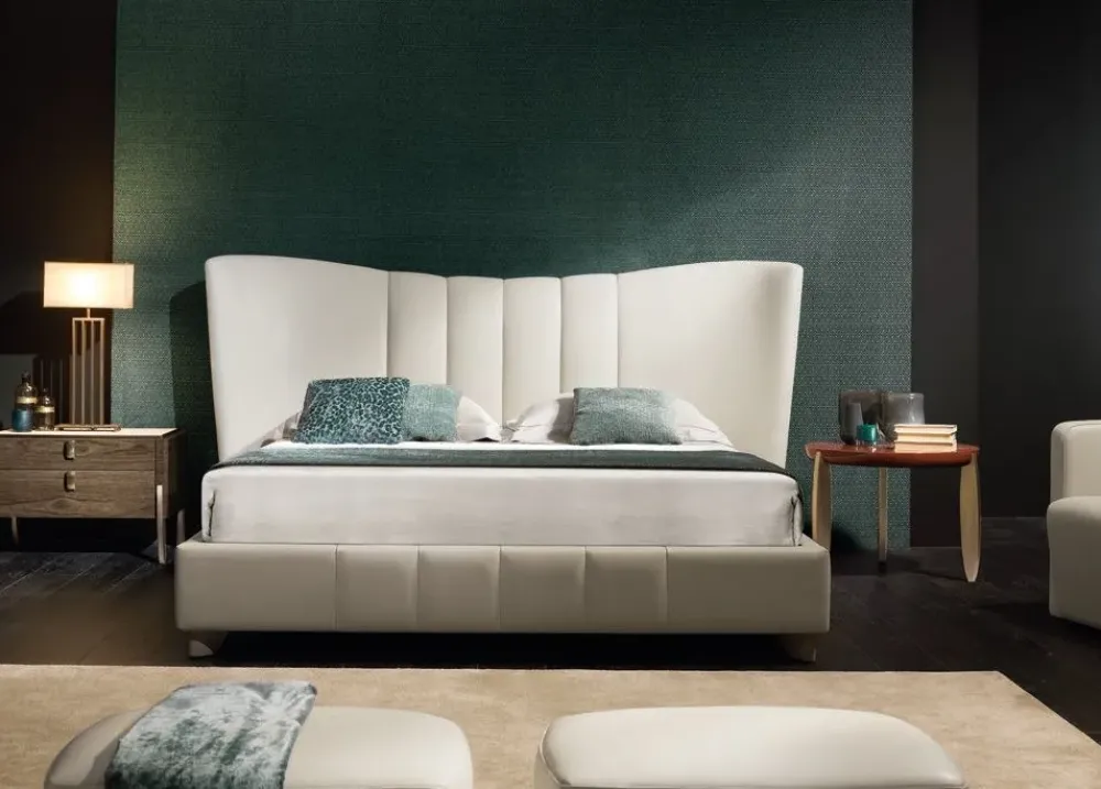 Sale Letto moderno Letto maxi in pelle varie finiture scontato 38% Letti