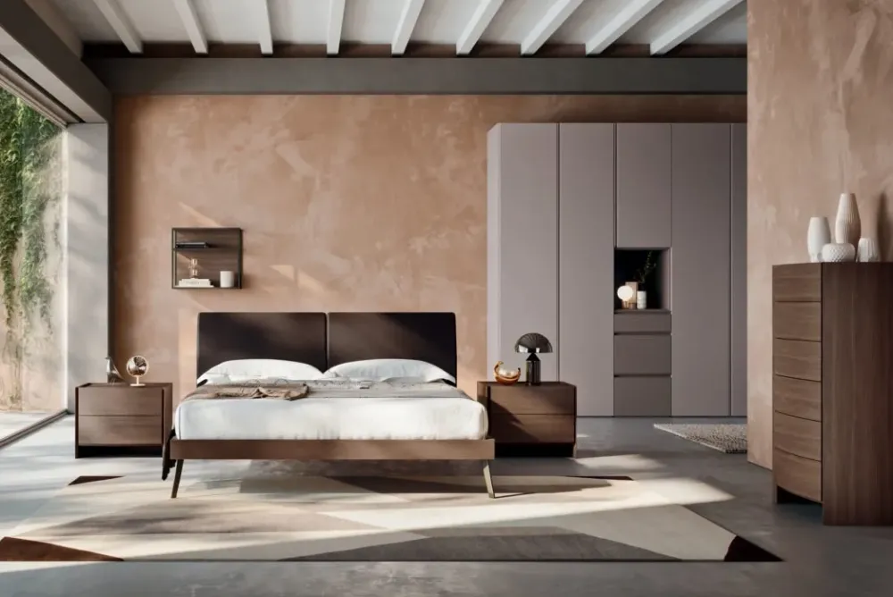 Online Letto moderno Letto moderno ofelia imbottito Mottes selection con un ribasso esclusivo Letti