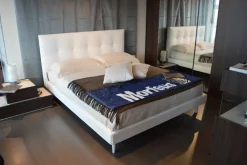 Letto moderno Max capitonne basso di SCONTATO^Twils Outlet