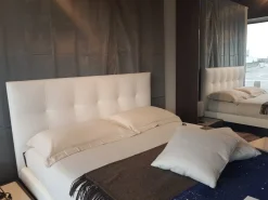 Letto moderno Max capitonne basso di SCONTATO^Twils Outlet