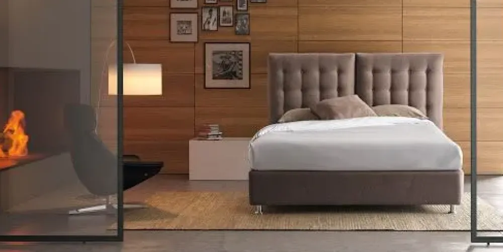 Letto Emperador con contenitore scontato del -40 % Letti