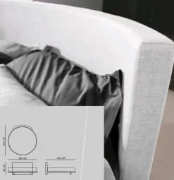 LETTO Otello  in OFFERTA OUTLET - 42%^Collezione esclusiva Outlet