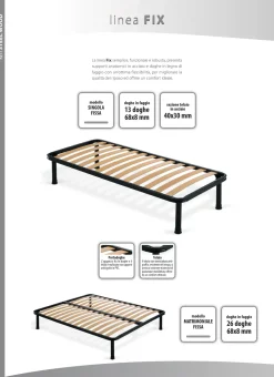 Letto piazza e mezzo con contenitore Prestige a prezzo scontato^ZG Mobili Online