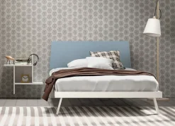 ZG Mobili Letto piazza e mezzo con pediera Trapezio a prezzo ribassato- Letti