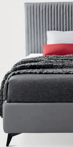 Md work Letto piazza e mezzo con contenitore Letto contenitore velluto extra luxury a prezzo ribassato- Letti