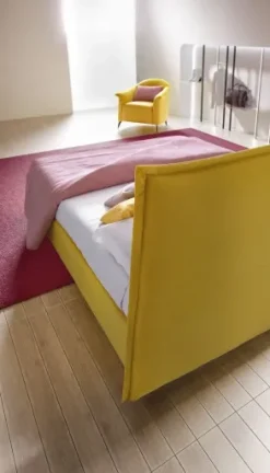 Letto piazza e mezzo con contenitore Silene Mottes selection a prezzo ribassato^Collezione esclusiva Sale