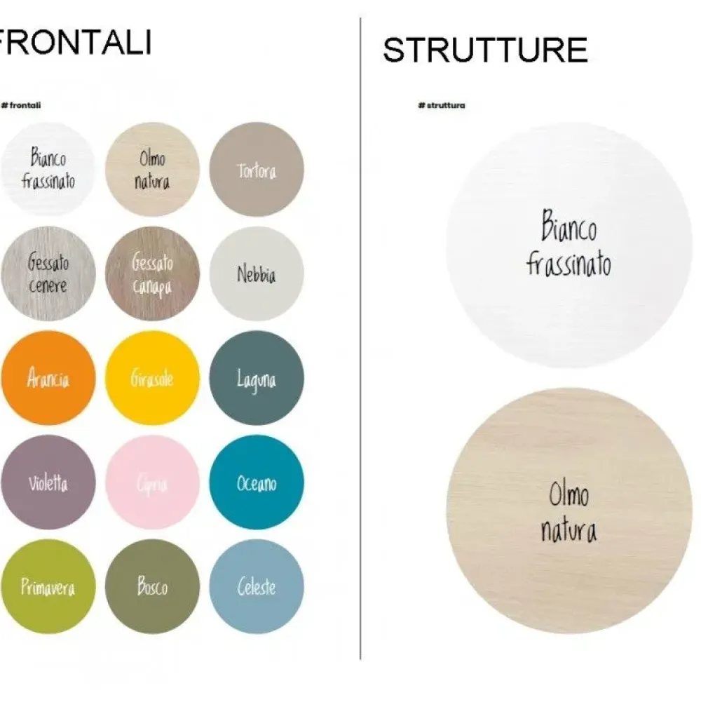 Outlet Letto salvaspazio verticale, a scomparsa in finitura laguna. , 48% di sconto! Letti