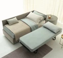 Letto singolo con gambe Golf a prezzo ribassato^Oggioni Online