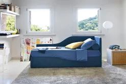 Nocte Letto singolo con seconda rete estraibile Space scontato 20%- Letti