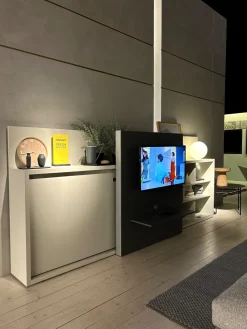 Outlet Letto singolo moderno Poppi theatre tv a prezzo ribassato Letti