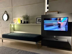 Outlet Letto singolo moderno Poppi theatre tv a prezzo ribassato Letti