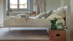 LETTO Slim piede trasparente SCONTATO^Artigianale Clearance