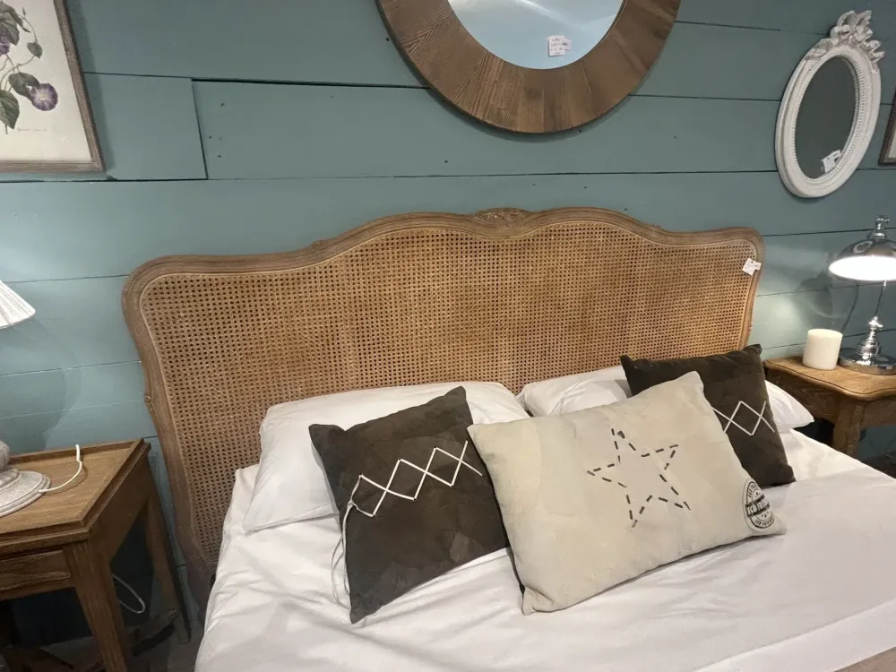 Online Letto Testiera in paglia di vienna di scontato del 54% Letti