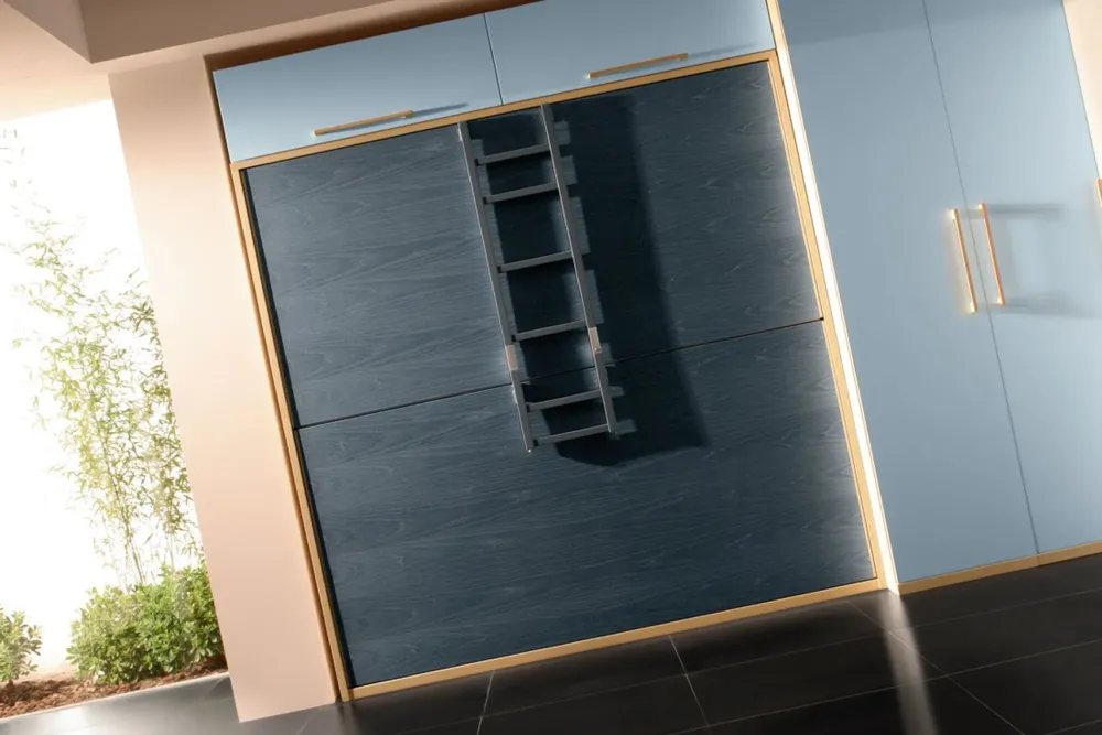 Artigianale Letto Viola SCONTATO a PREZZI OUTLET- Letti