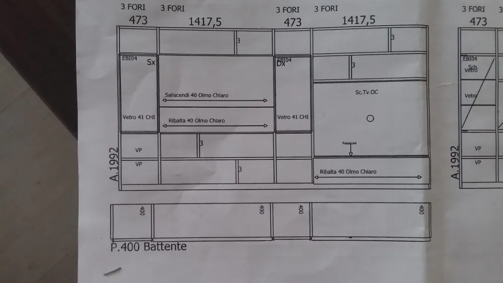 Hot Libreria 505 in stile moderno in offerta Librerie