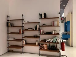 New Libreria Adam wood in stile design di in OFFERTA OUTLET Librerie