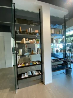 Arrital Libreria in vetro scontata -30%: scopri Librerie vertical- Librerie