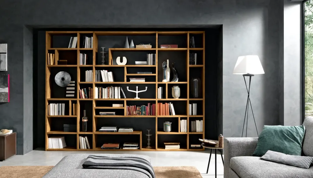 Libreria in legno scontata -26%: scopri Libreria mix in legno massello^Artigianale Best