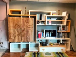 Online Libreria in legno a prezzo Outlet: scopri Mobile in legno massello Librerie