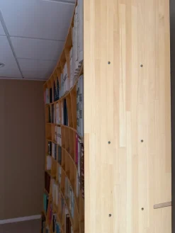 Libreria in legno scontata -67%: scopri Biosfera^Artigianale Outlet