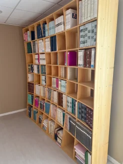 Libreria in legno scontata -67%: scopri Biosfera^Artigianale Outlet