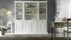 Hot Libreria in legno a prezzo Outlet: scopri Libreria componibile country scontata del 35% Librerie